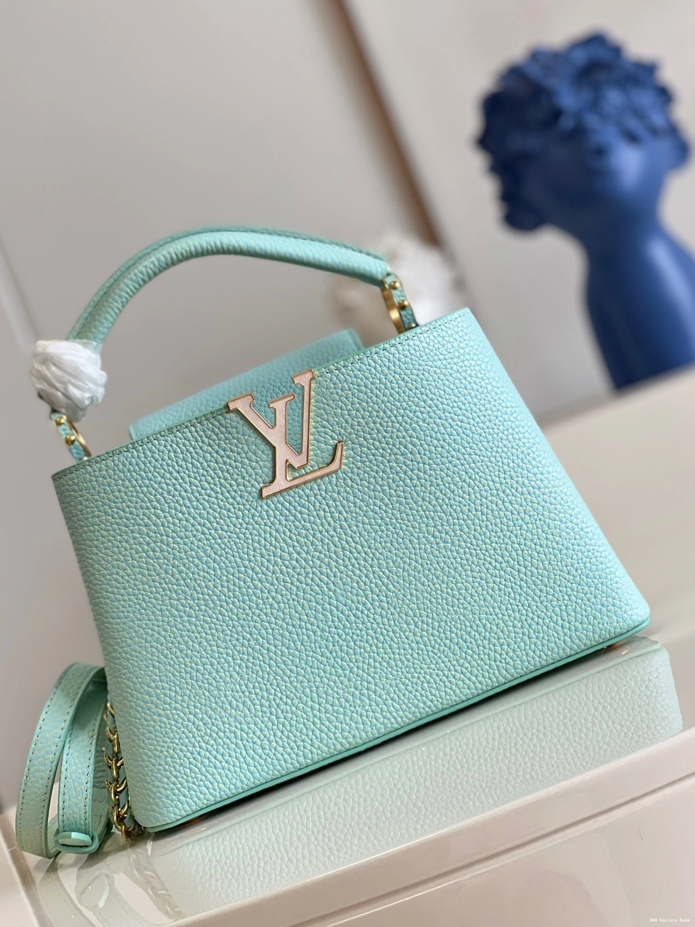 Aaa replica bags VUITTON BB LOUIS CAPUCINES 0807
